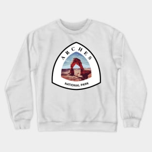 Arches National Park shield Crewneck Sweatshirt